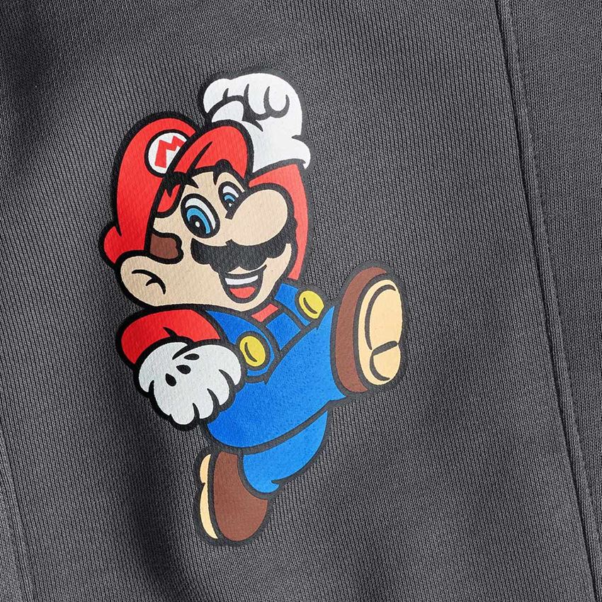 Accessoires: Super Mario Pantalon sweat, hommes + anthracite 2