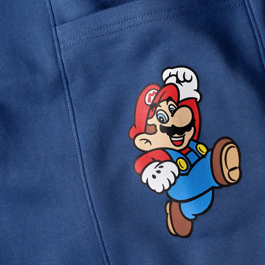 Accessoires: Super Mario Pantalon sweat, enfants + bleu alcalin 2