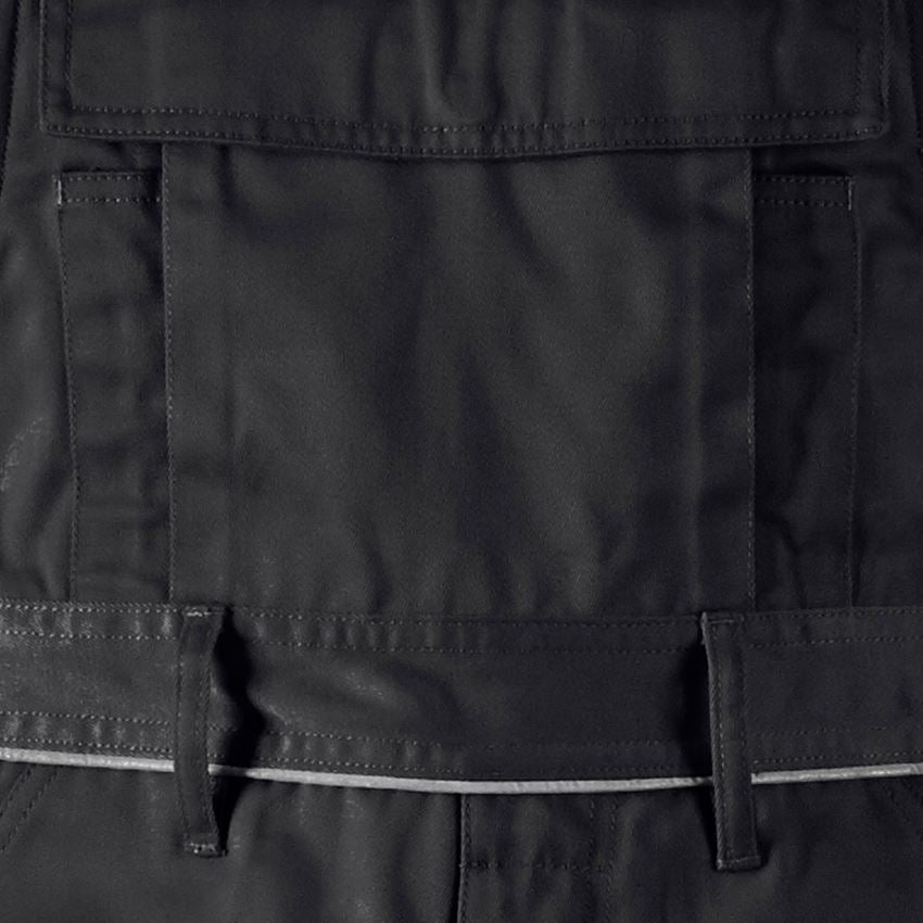 Work Trousers: Bib & brace e.s.classic  + black 2
