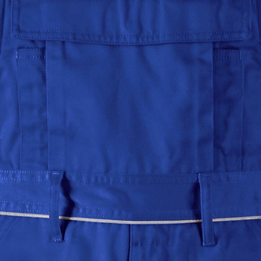 Pantalons de travail: Salopette e.s.classic + bleu royal 2