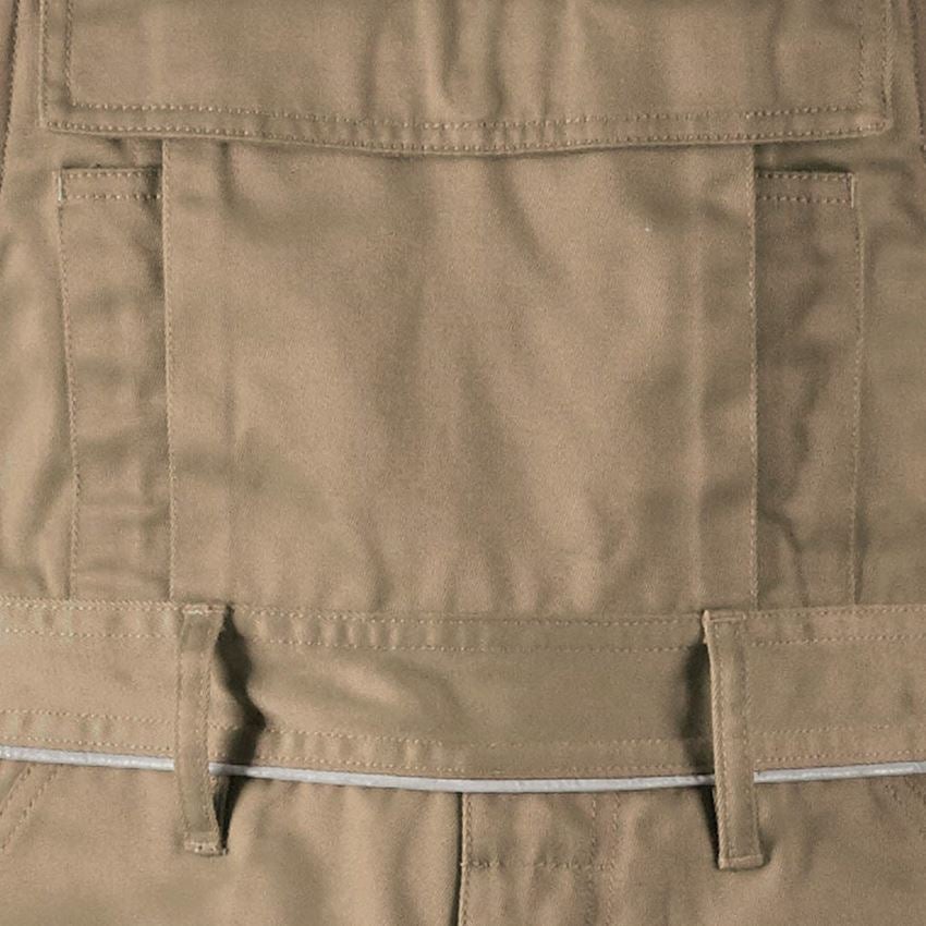 Work Trousers: Bib & brace e.s.classic  + khaki 2