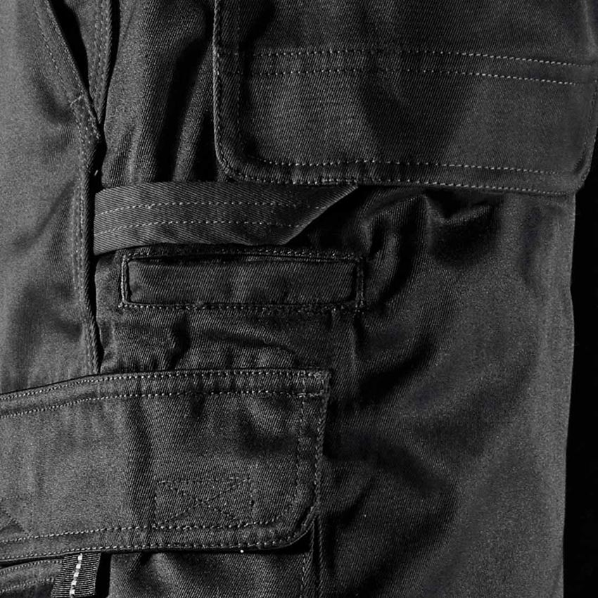 Pantalons de travail: Short e.s.image + noir 2