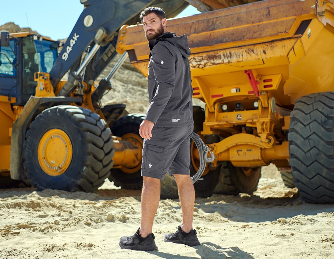 Work Trousers: Shorts e.s.concrete light + anthracite 1