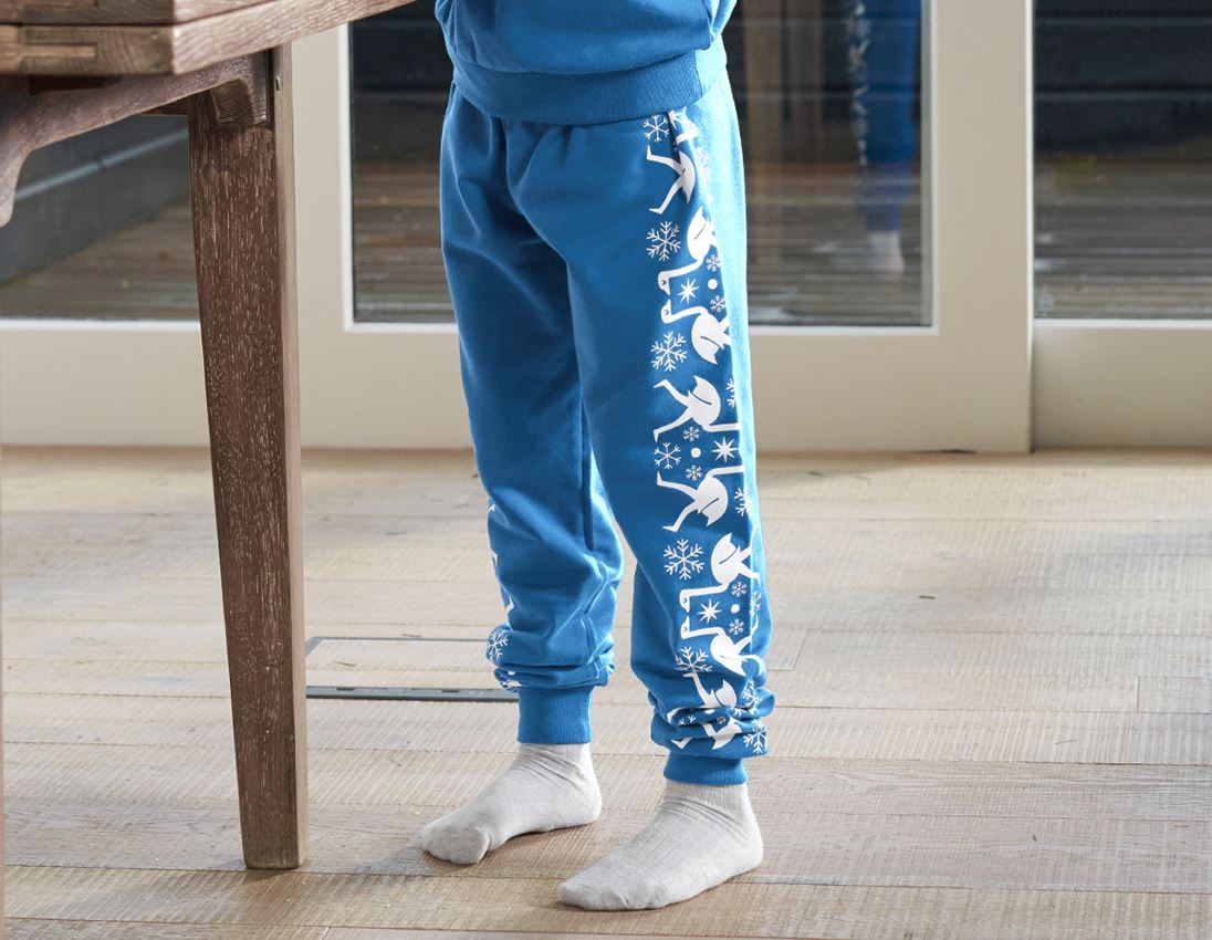 Gift Idea: e.s. Norwegian sweatpants, children's + balticblue