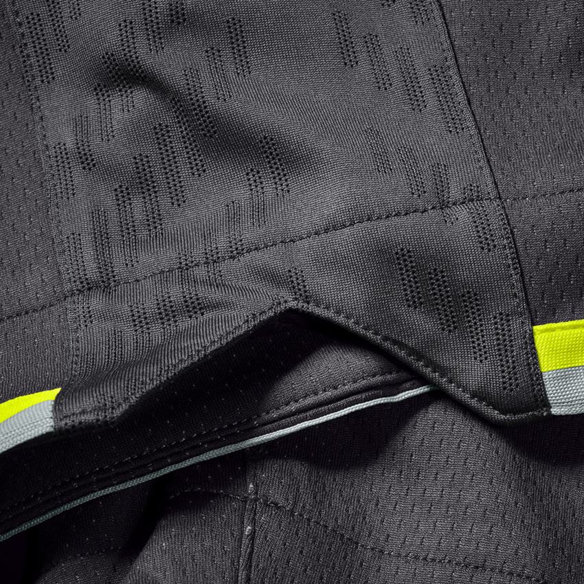 Clothing: Functional shorts e.s.ambition + anthracite/high-vis yellow 2