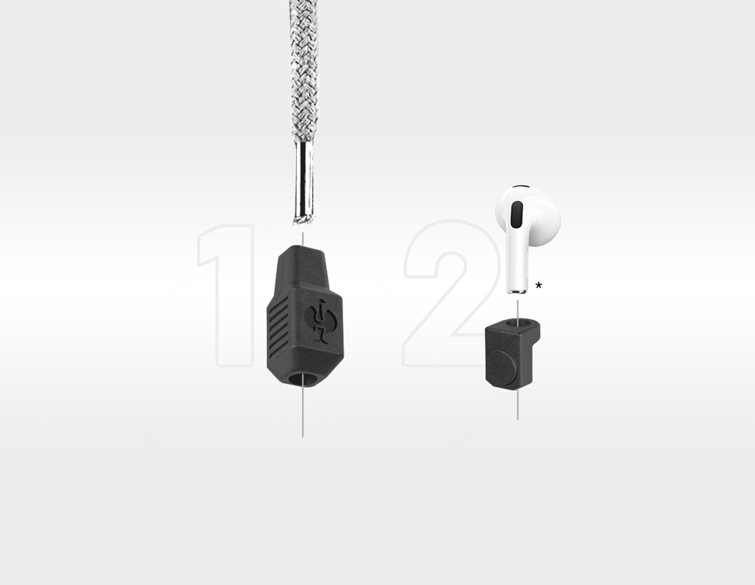Accessories: e.s. ear pod holder + black 1