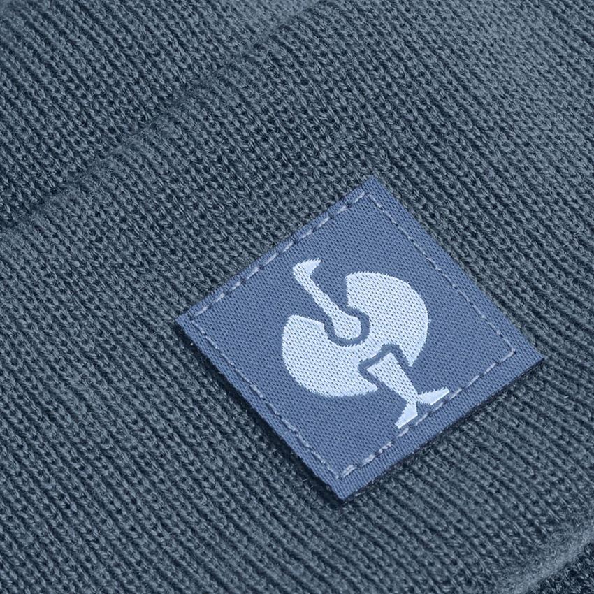 Accessoires: Bonnet tricoté e.s.iconic + bleu oxyde 2