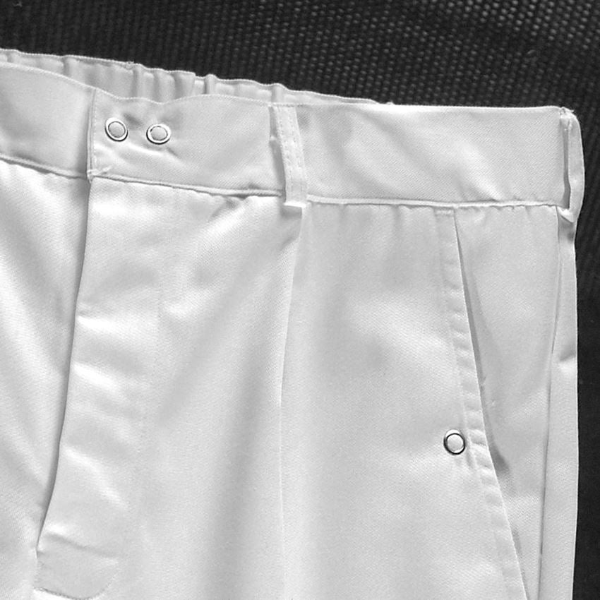 Pantalons de travail: Pantalon professionnel HACCP + blanc 2