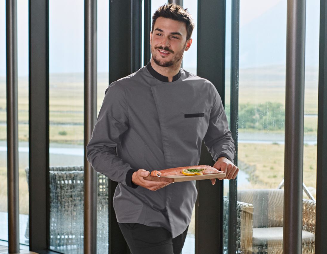 Shirts, Pullover & more: e.s. Chef's shirt + oxidgrey