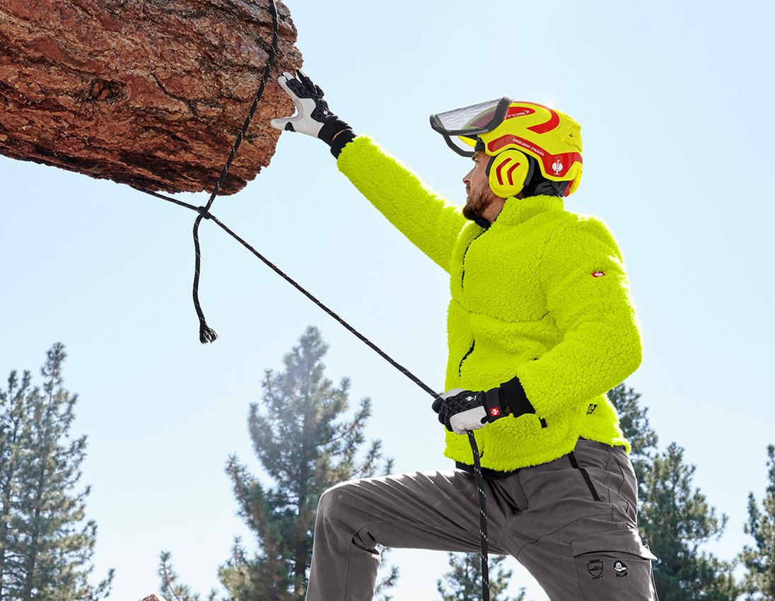 Hard Hats: e.s. Forestry helmet Protos® + high-vis yellow/fiery red 2