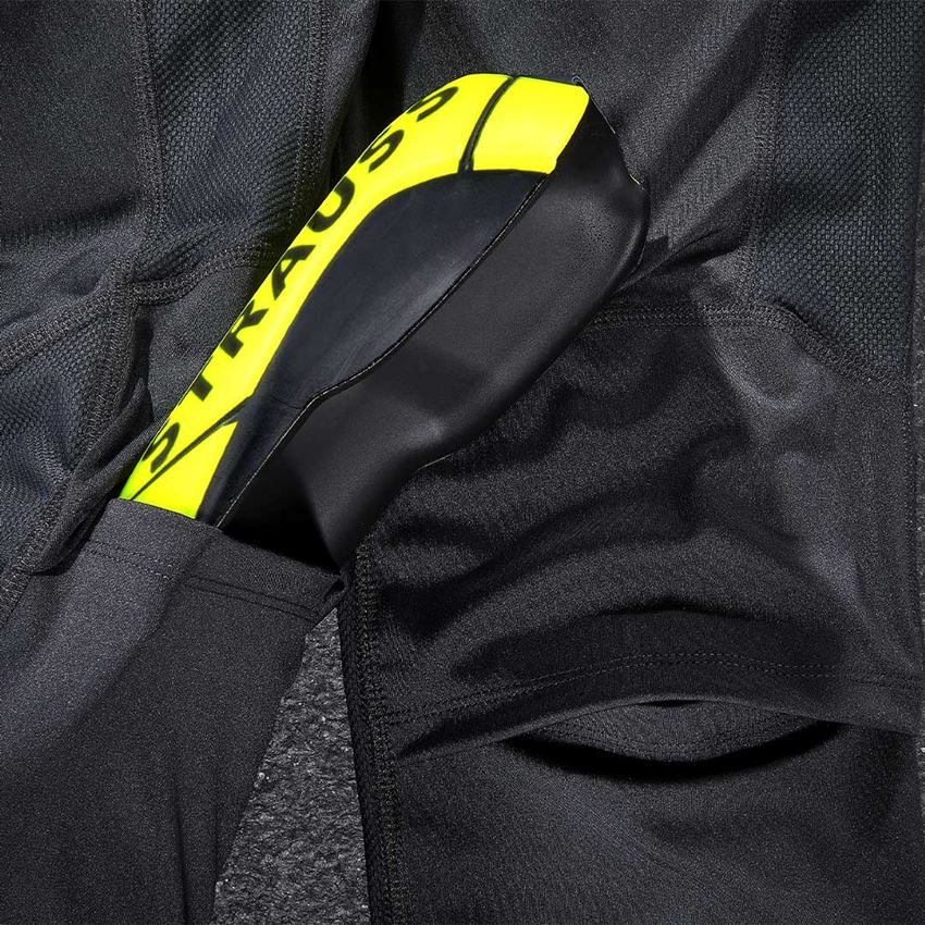 Knee Protectors: e.s. Knee Pad Pro-Comfort + acid yellow/black 2