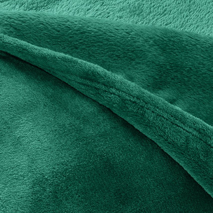 Accessoires: e.s. Couverture en laine polaire + vert 2