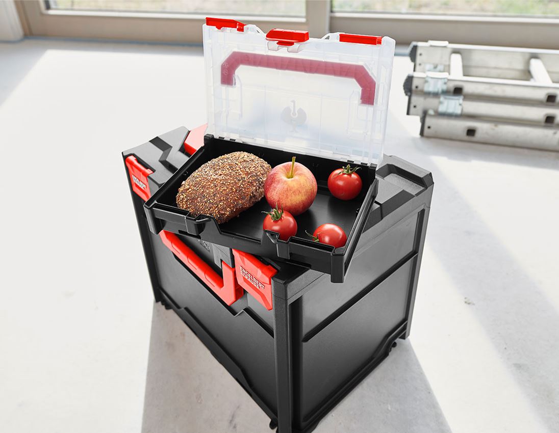 STRAUSSbox System: STRAUSSbox mini + schwarz/rot 6