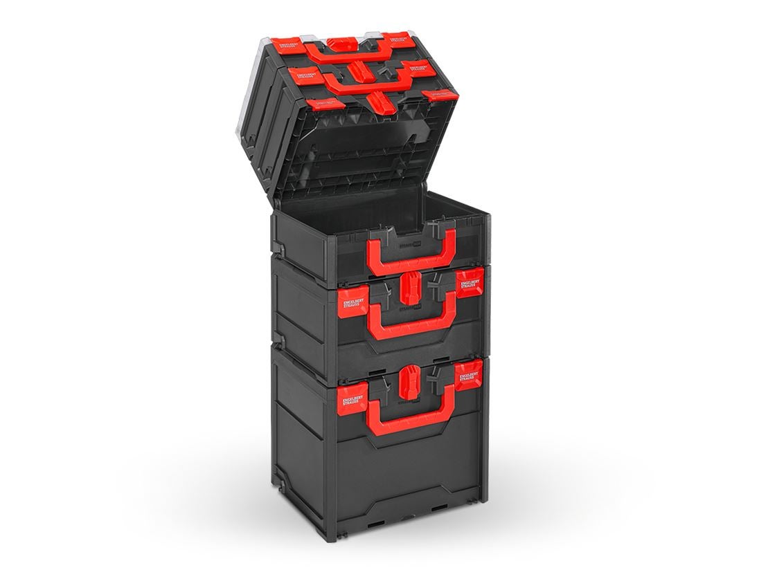 STRAUSSbox System: STRAUSSbox 118 midi + black/red 3
