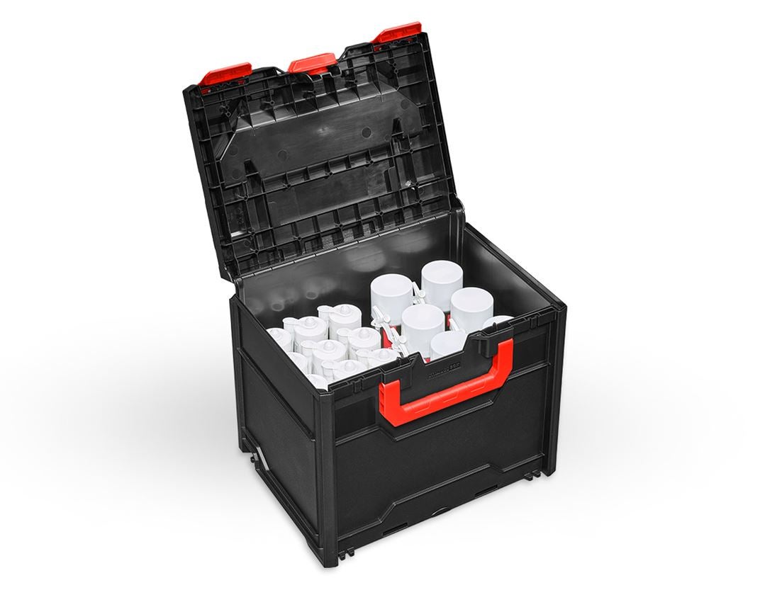 STRAUSSbox System: STRAUSSbox 340 midi + schwarz/rot 1