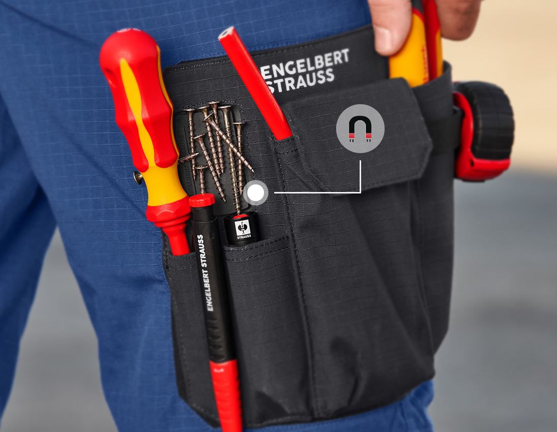 e.s.tool concept: Large tool bag e.s.tool concept, left + black 1