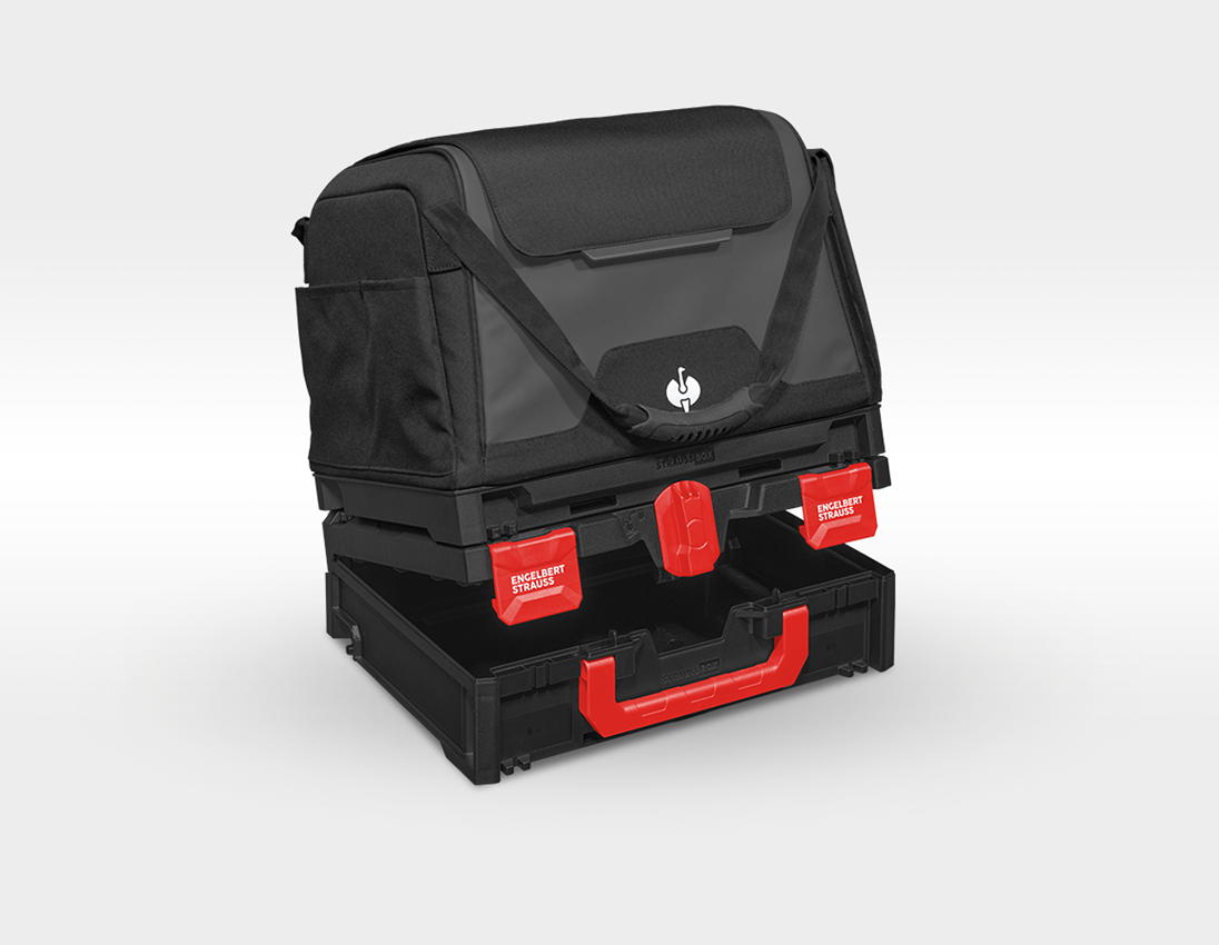 STRAUSSbox System: STRAUSSbox tool bag, closed + black 2