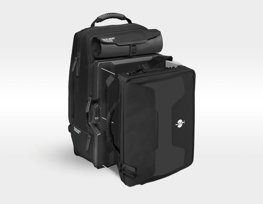 Tools: STRAUSSbox backpack + black 5