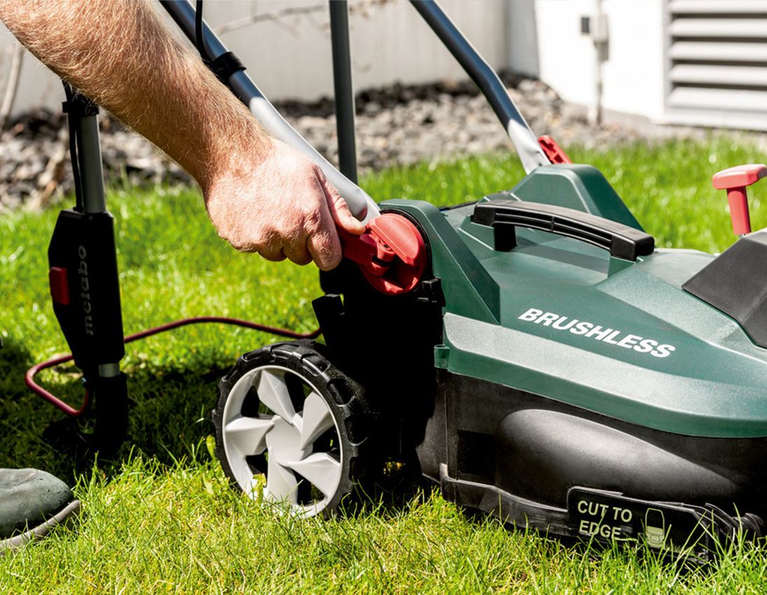 Electrical tools: Metabo 2x 18.0 V cordless lawnmower 4