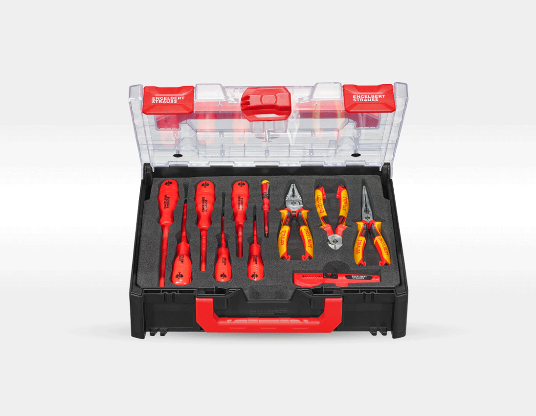 Outils: Kit d'outils STRAUSSbox montage électrique 1