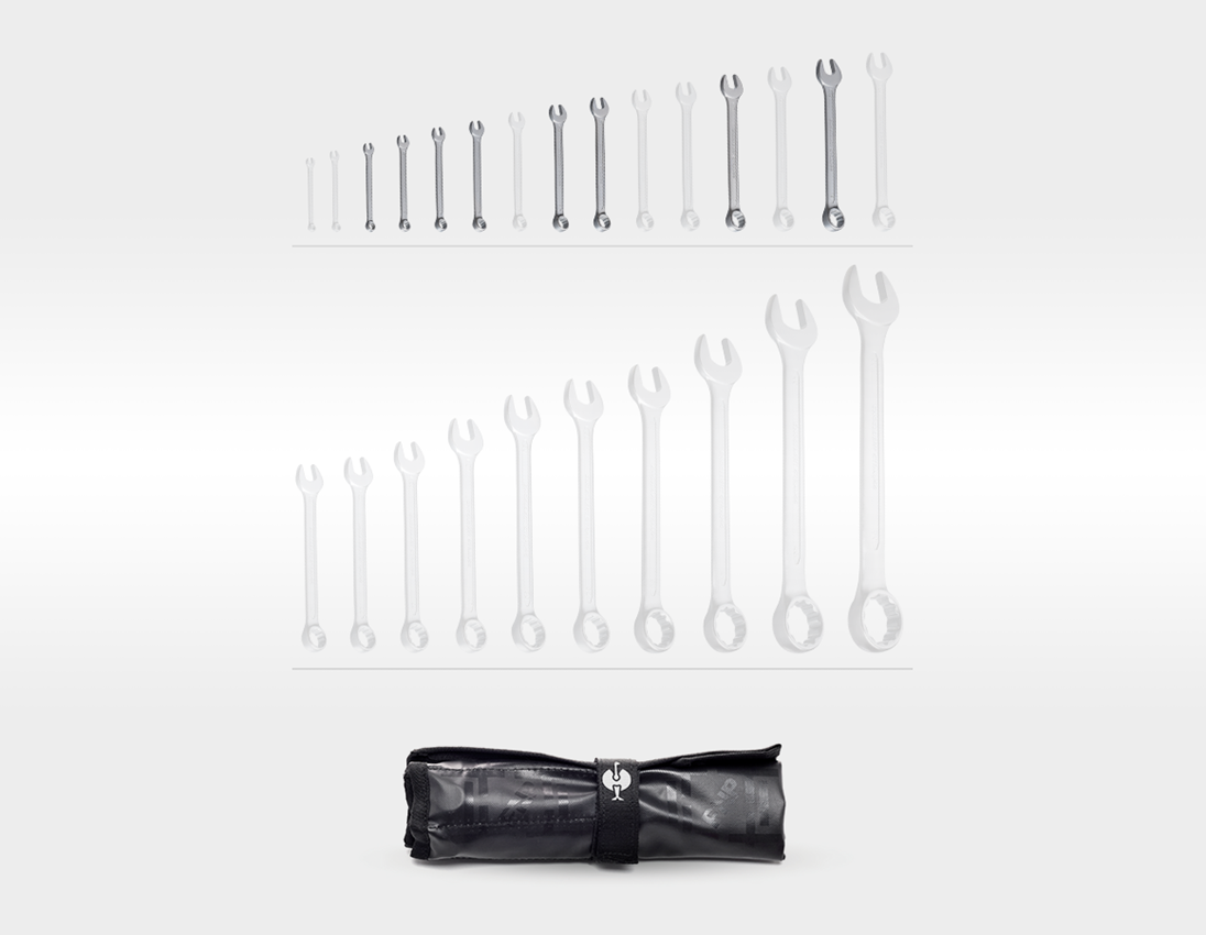 Spanner: e.s. Combination wrench set 1