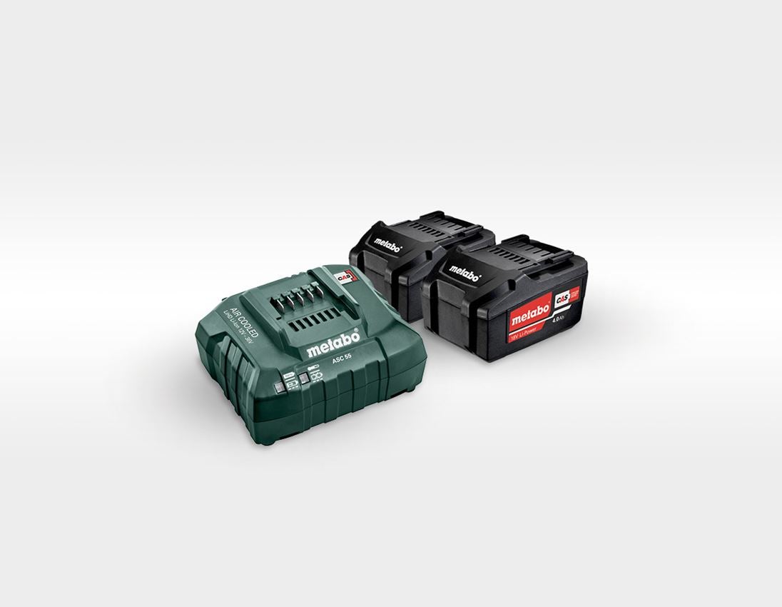 Outils électriques: Pack combiné Metabo 18V XV 3x 4,0 Ah LiHD+chargeur 14