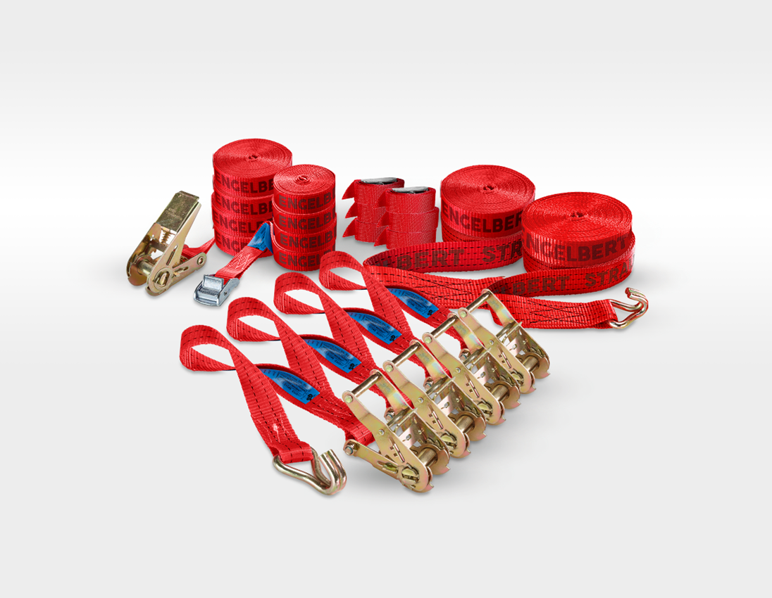 Tension straps: STRAUSSbox load-securing set 215 midi