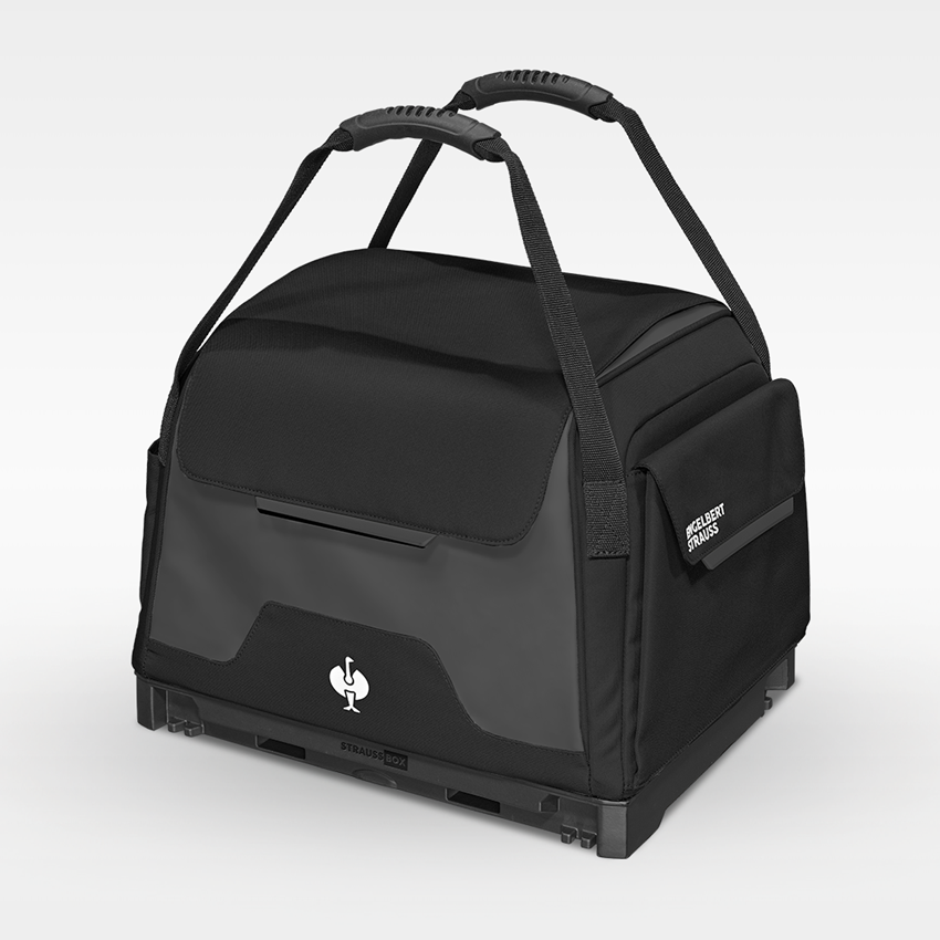 STRAUSSbox System: Tool set Electro incl. STRAUSSbox bag + black 2