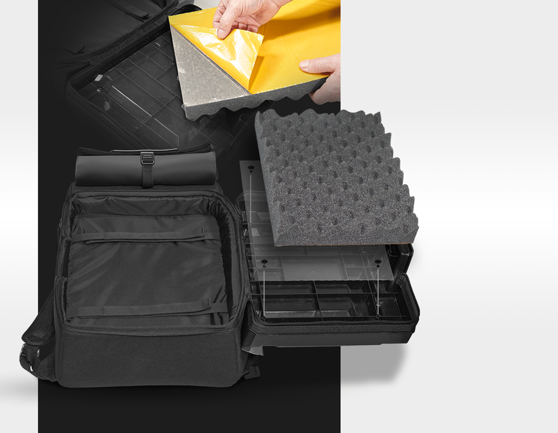 STRAUSSbox System: Studded foam for STRAUSSbox backpack 1