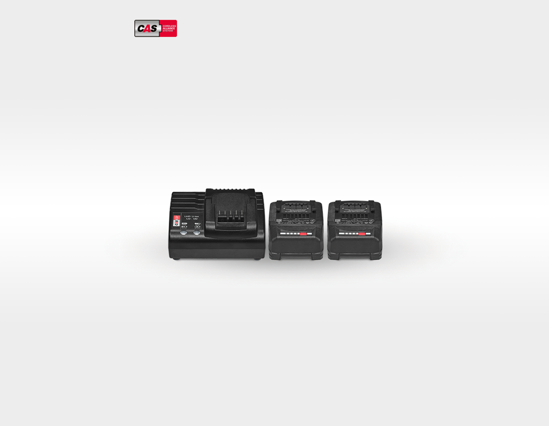 STRAUSSbox System: Multi Bohrschrauber-Set + STRAUSSbox Tasche offen + schwarz 5