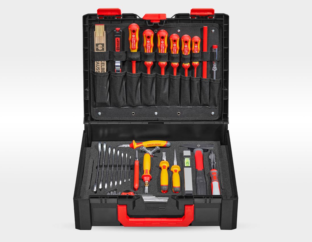Electrical tools: STRAUSSbox tool set 215 midi Electro Profi 2