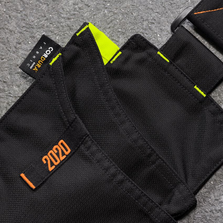 Accessories: Tool bag e.s.motion 2020, small + black/high-vis yellow/high-vis orange 2