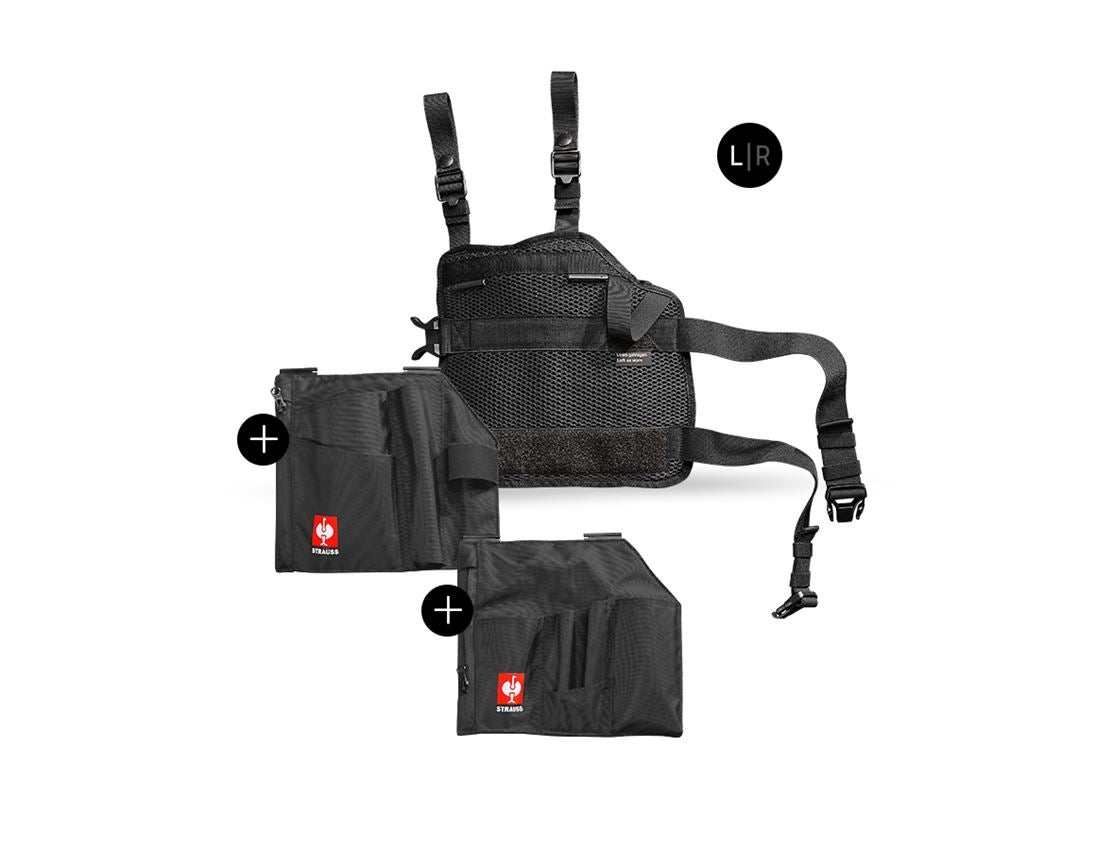 Accessoires: e.s. Werkzeugtaschen-Set Legpack + schwarz 2