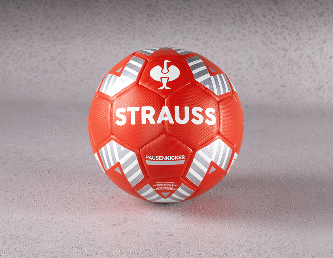 For the little ones: STRAUSS football + red 4