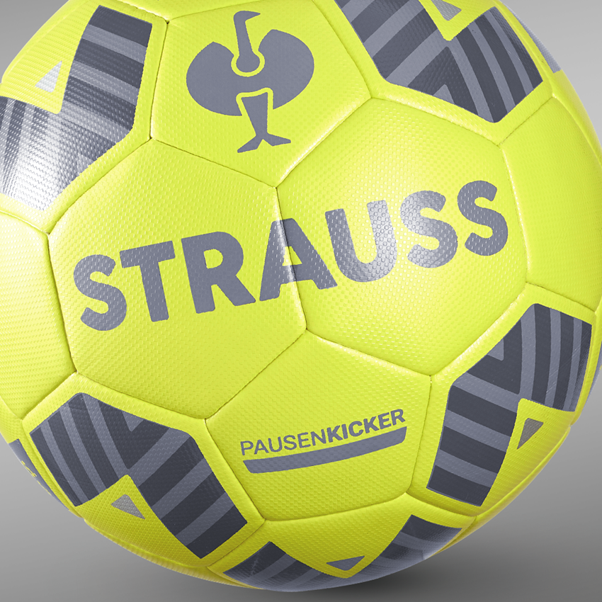 Accessories: STRAUSS football + acid yellow 2