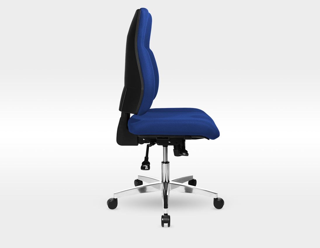 Stühle: Bürodrehstuhl Komfort + blau 1