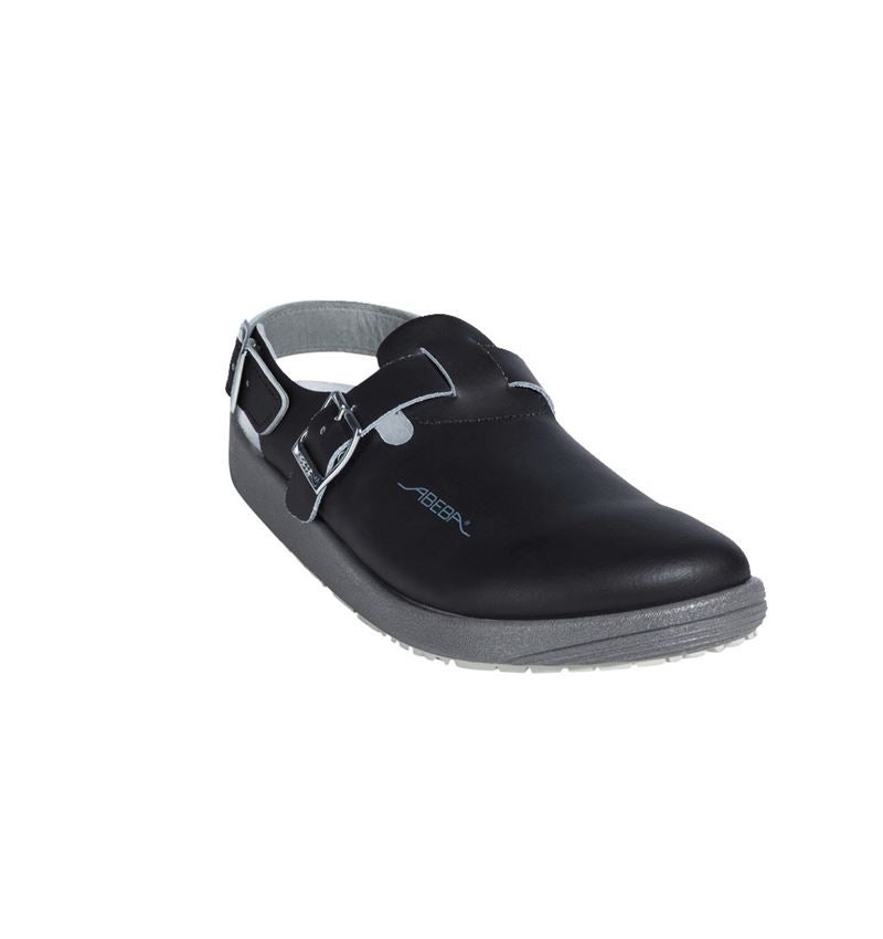 Hospitality / Catering: ABEBA OB Ladies' and men's clogs Hawaii + black 1