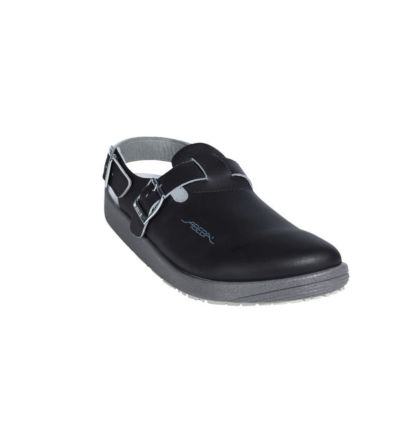 OB: ABEBA OB clogs Hawaii + black 1