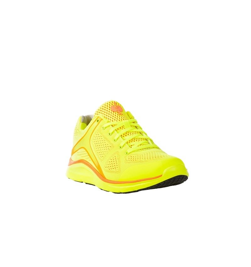 O1: e.s. O1 Work shoes Asterope + high-vis yellow/high-vis orange 3