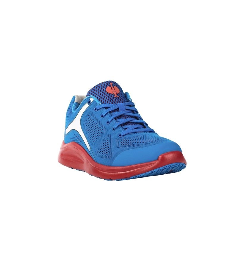 O1: e.s. O1 Work shoes Asterope + gentian blue/fiery red 3