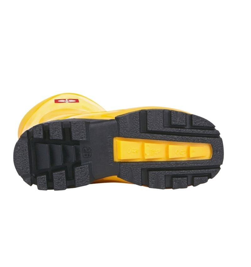 Kids Shoes: Children's boots + yellow 3