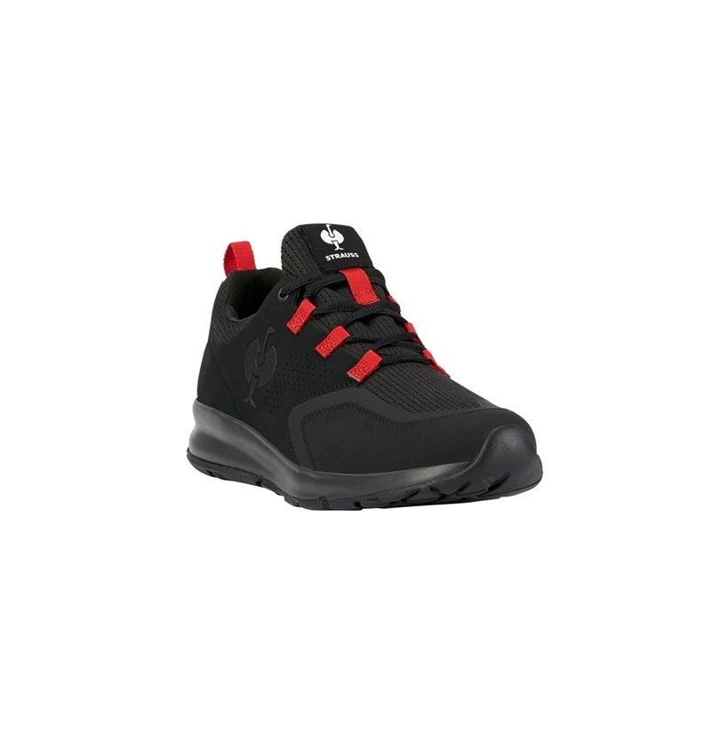 O1: O1 Work shoes e.s. Honnor II, men's + oxidblack/red 2