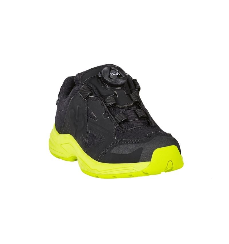 Chaussures pour enfants: Chaussures Allround e.s. Corvids II, enfants + noir/jaune fluo 3