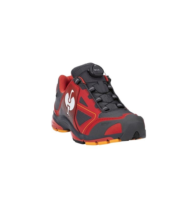 O2: O2 Work shoes e.s. Minkar II + red/graphite 3