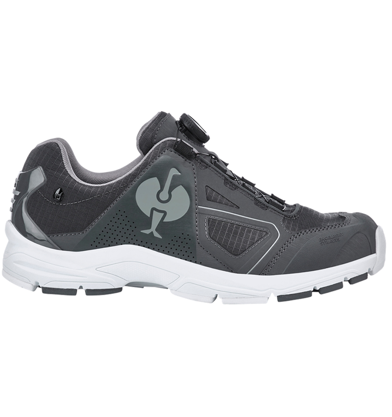 Chaussures: O2 Chaussures de travail e.s. Minkar II + gris carbone/blanc 3