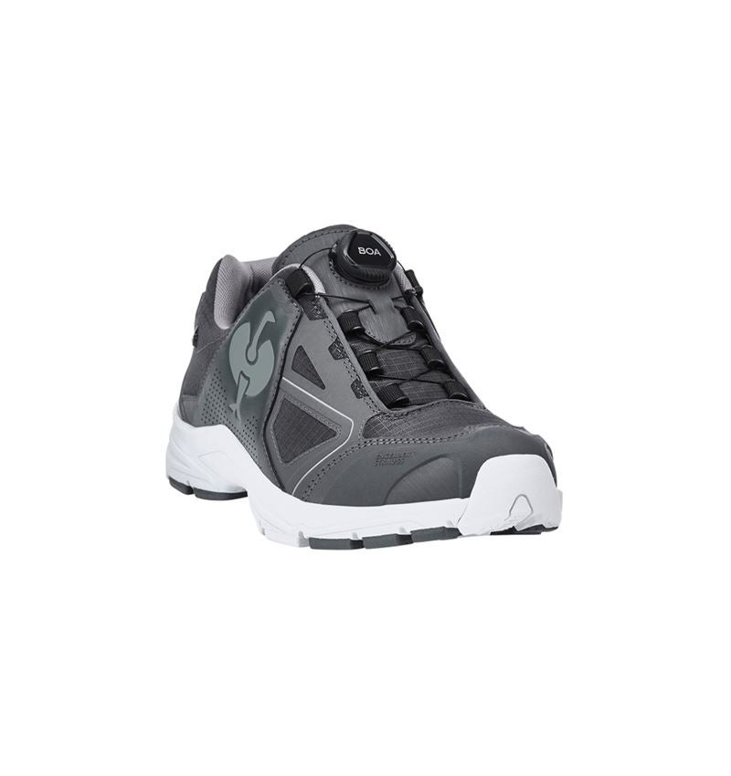 O2: O2 Chaussures de travail e.s. Minkar II + gris carbone/blanc 4