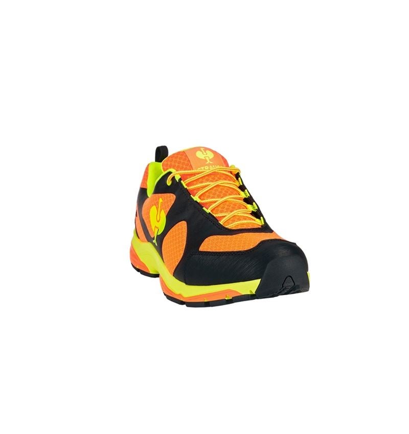 O2: O2 Work shoes e.s. Thebe II + high-vis orange/high-vis yellow/black 2