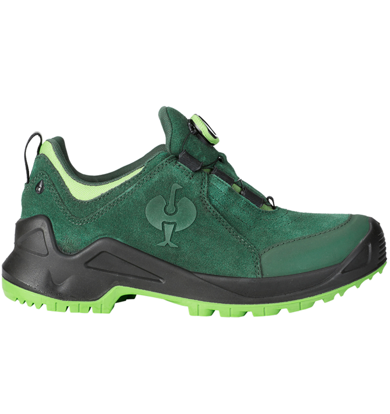 O2: O2 Work shoes e.s. Apate II low + green/sea green 1