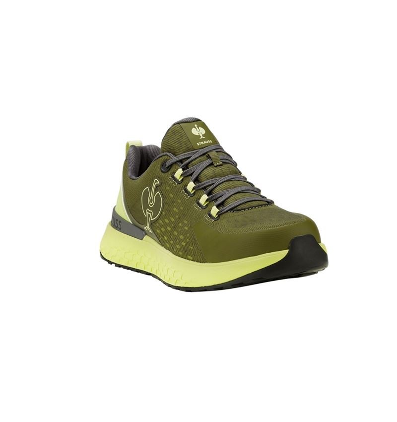 SB: SB Safety shoes e.s. Comoe low + junipergreen/limegreen 3