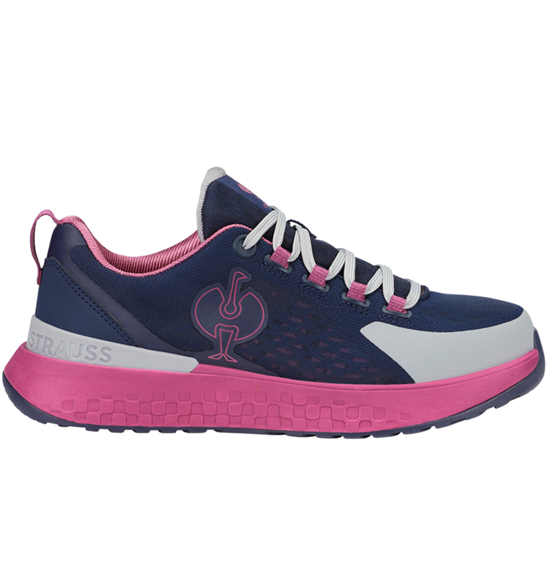 Footwear: SB Safety shoes e.s. Comoe low + deepblue/tarapink 3
